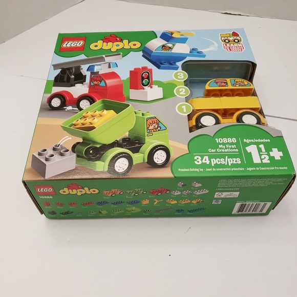 New Lego Duplo 10886 My First Car Creations Airplane Truck 1.5 Baby Toddler Toy - Picture 4 of 8